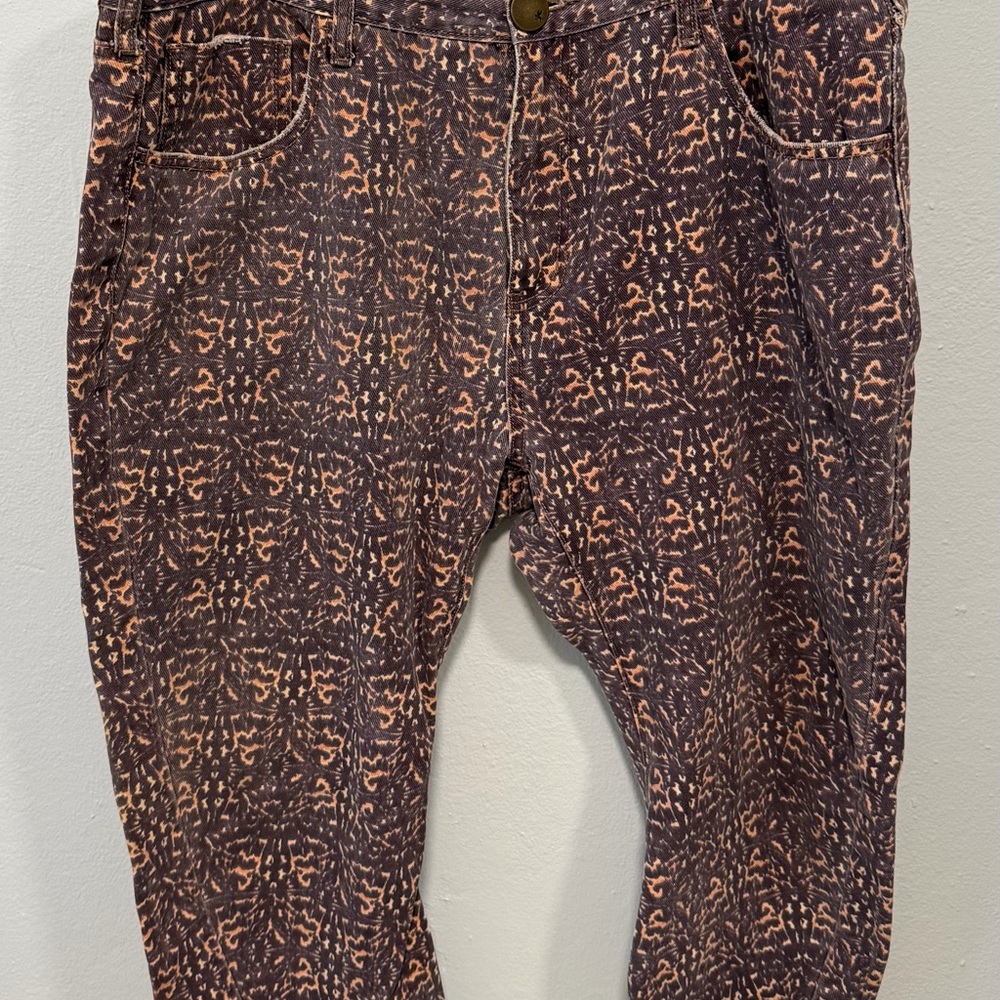 One Teaspoon Leopard Print Pants